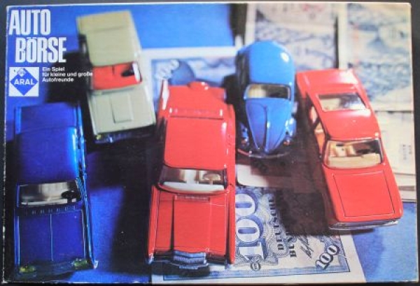 BV Aral "Auto-Börse" 1971 Automobil-Tankstellen Brettspiel im Originalkarton (1511)